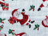 Cotton fabric covered with Santa Claus.