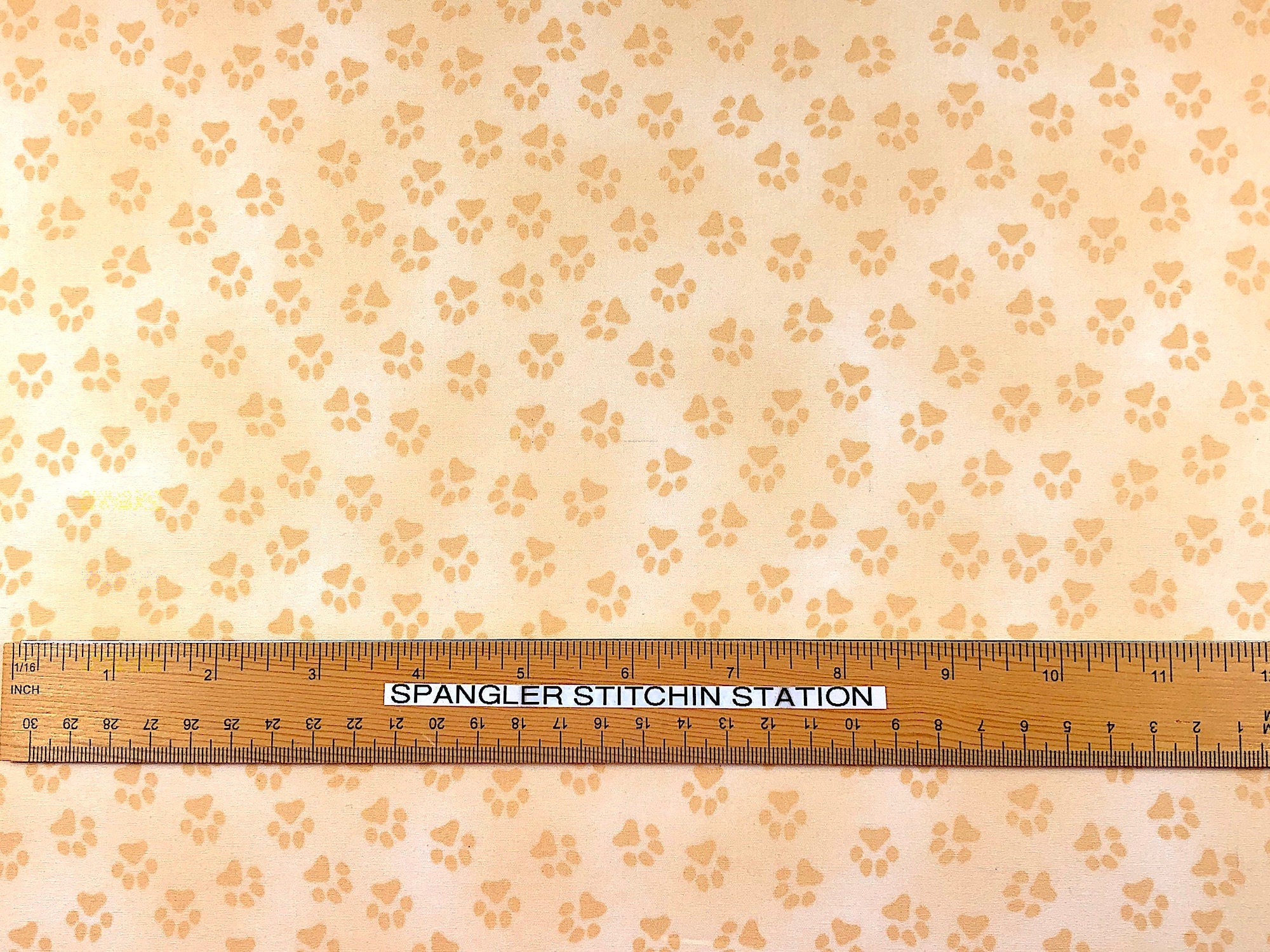 Paw Print Fabric - Cat Fabric - Cotton Fabric - Quilting Fabric - Exclusively Quilters - CAT-63