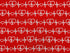 Red Tribute Fabric - Heart Beat Fabric - Medical Fabric - Cotton Fabric - Quilting Fabric - Fabric Traditions - MISC-78
