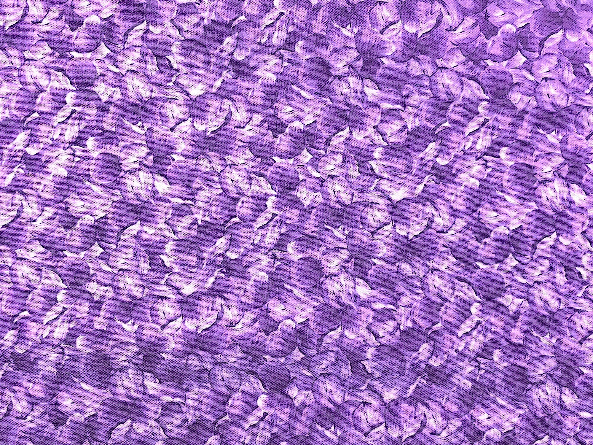 This fabric is a part of the Elegant Blooms collection and is covered in flower petals