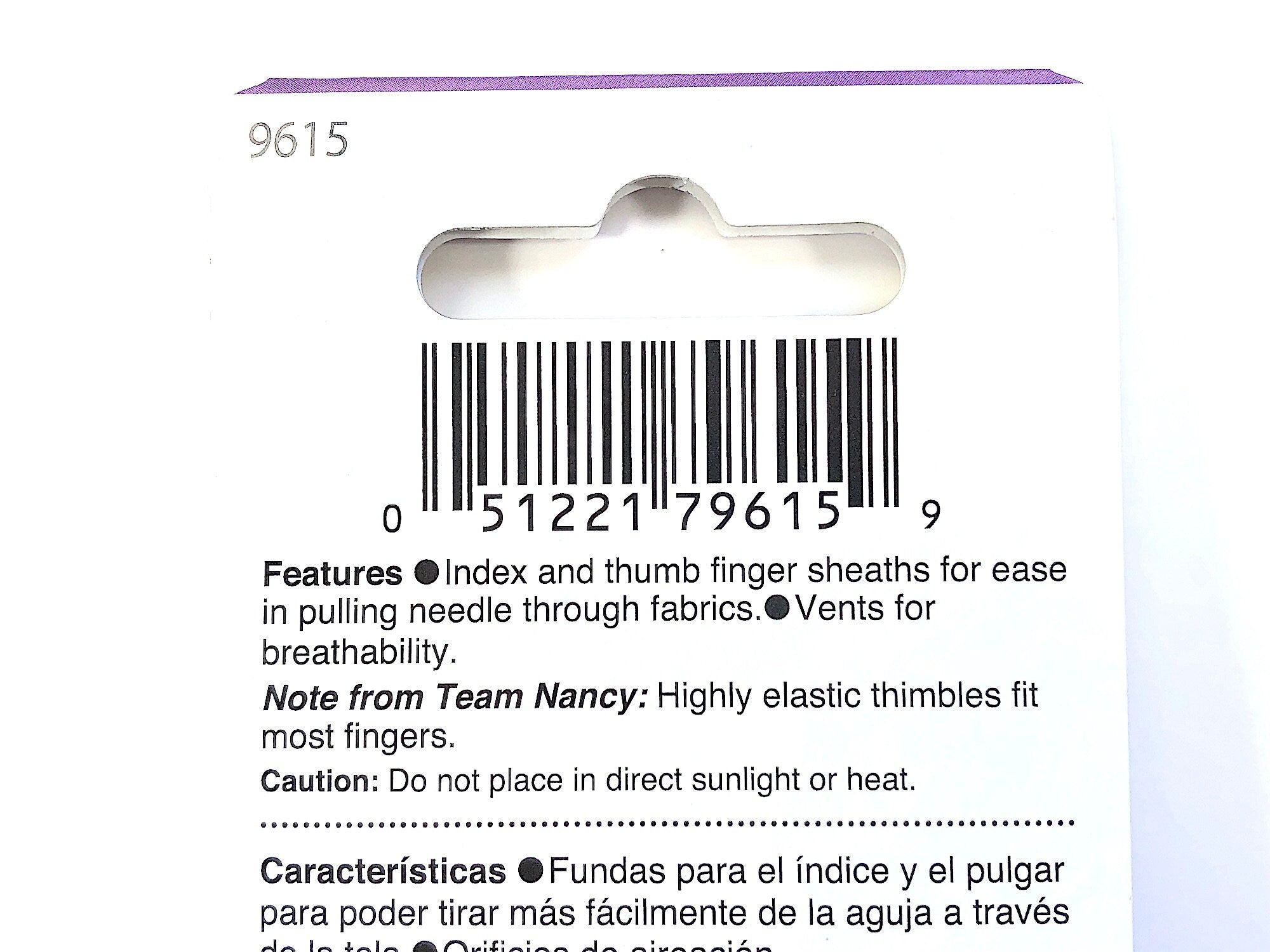 Picture showing the back of the package.
