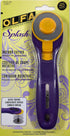 Olfa Splash Quick Change Rotary Cutter purple 45mm