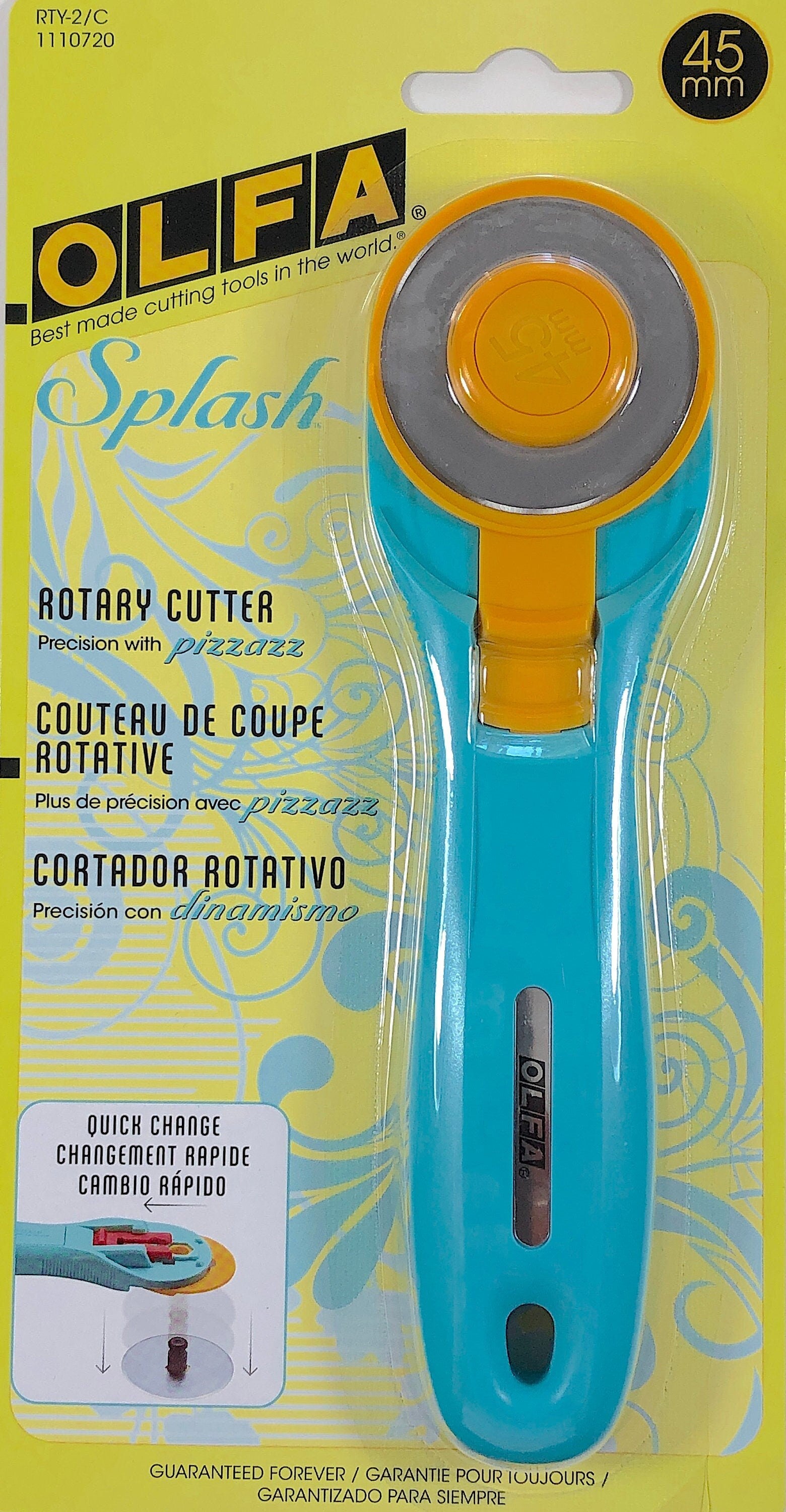 Olfa Splash Quick Change Rotary Cutter 45mm