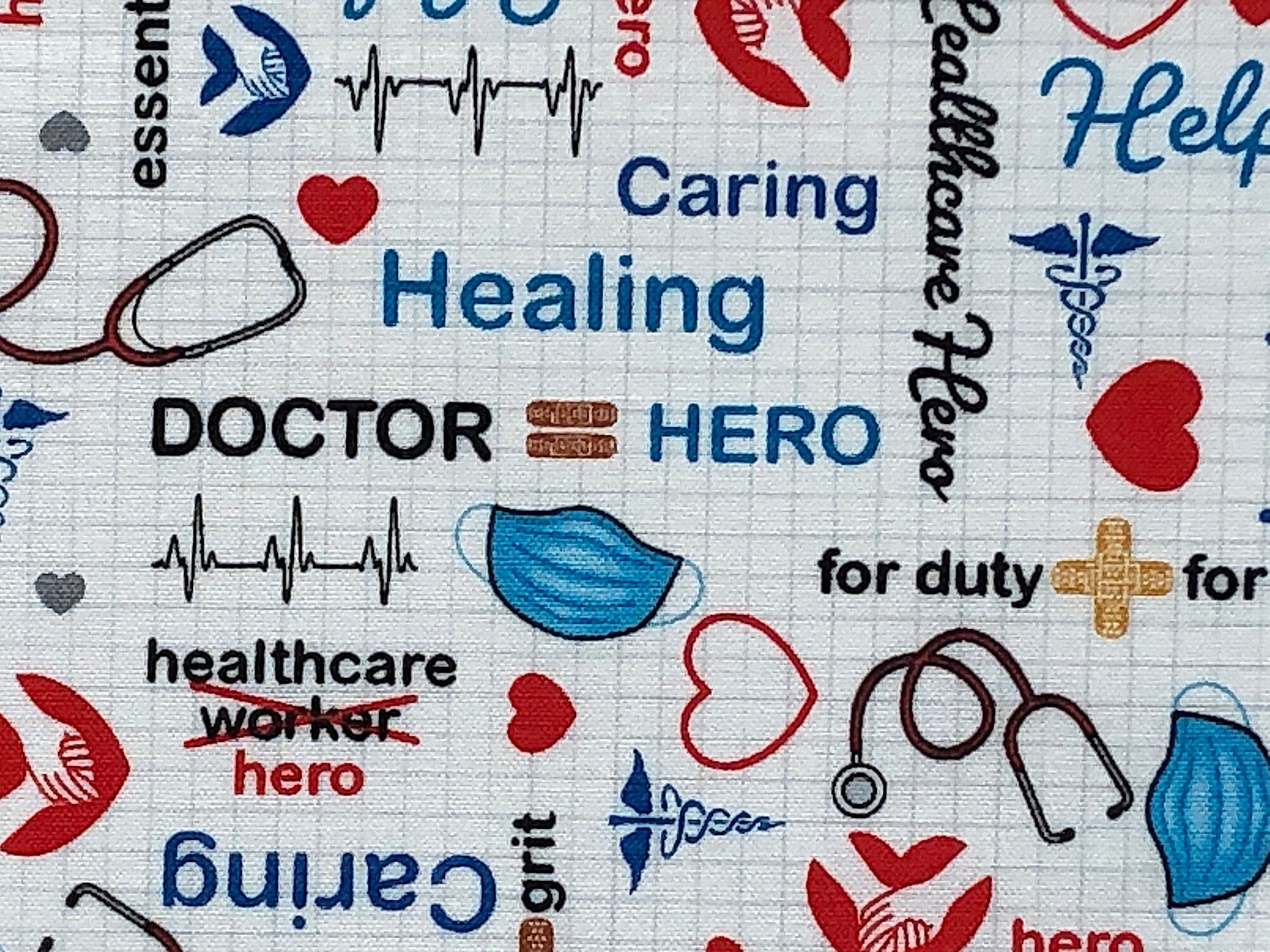 Close up of caring, healing, doctor, hero, healthcare hero and more.