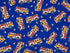 This fabric is called Fire Engines Blue and is covered with Fire Engines. The blue background also has orange cones scattered throughout