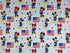 This Patriotic fabric is covered with Mickey and Minnie Mouse and USA flags.