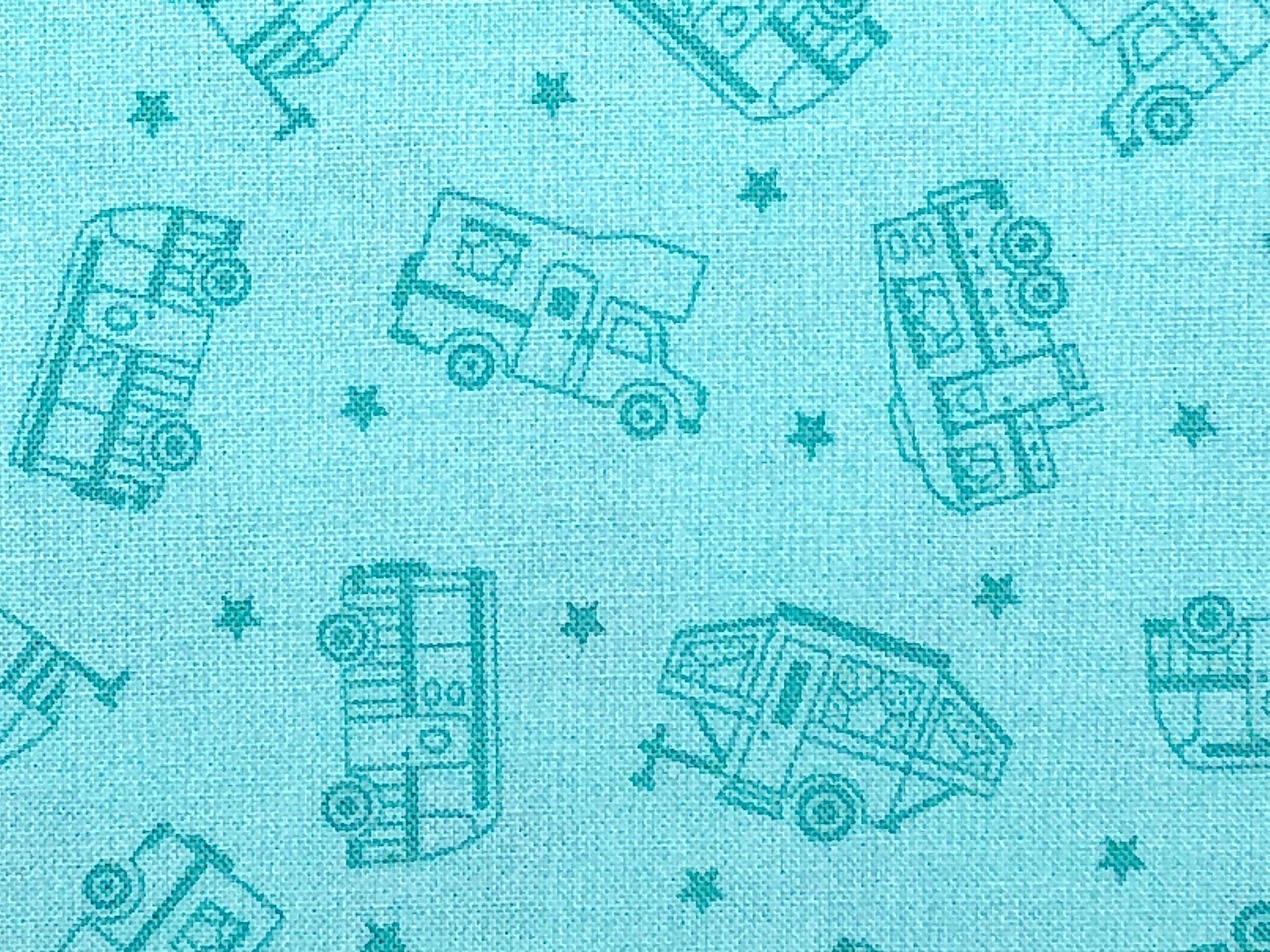 Close up of campers