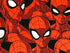 Close up of spiderman.