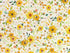 Here is a soft all over Yellow Flower Design. This fabric is perfect for the flower lover. It is a good choice for home decor projects