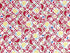 This fabric looks like a Red and White Plaid Tablecloth with pieces of Watermelon, picture's of lemonade and red white and blue ice cream bars