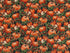 This cotton fabric is covered with a field of orange pumpkins. This fabric is part of the Turkey Time collection by Benartex.