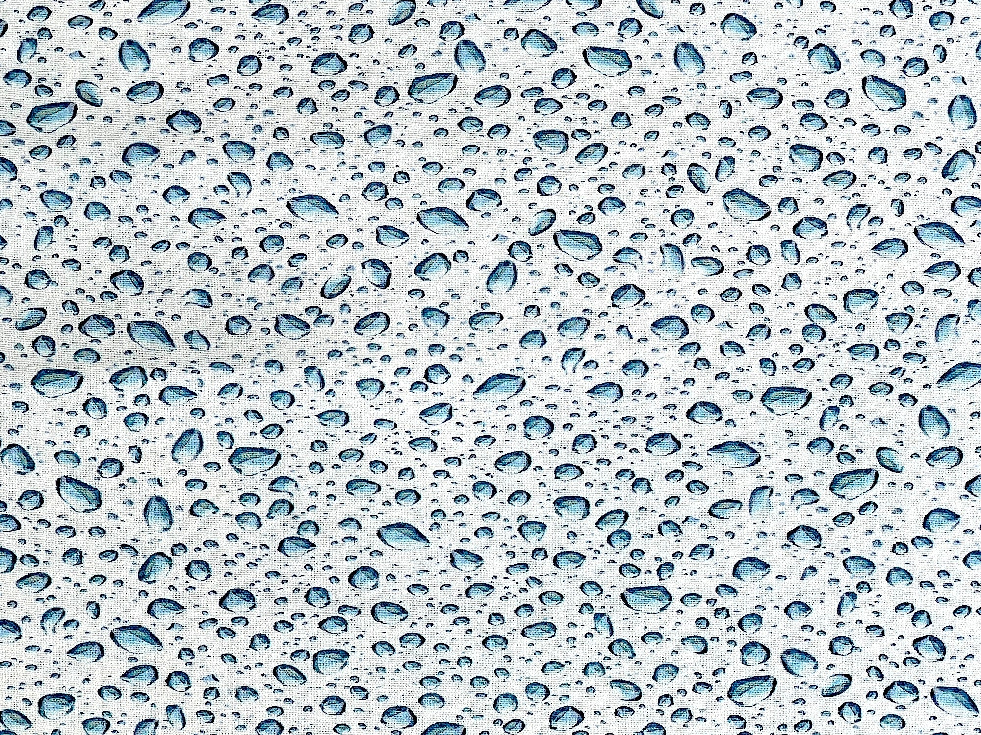 Water Drop Fabric - Open Air - Nature Fabric - Cotton Fabric - Quilting Fabric - NAT-33