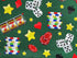 Close up of casino chips, dice, stars, hearts and more.