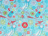 This fabric is part of the Sewing Room collection by Benartex. This aqua fabric is covered with sewing tools such as scissors, rotary cutters, thread, pincushions, pinks, thimbles and more.