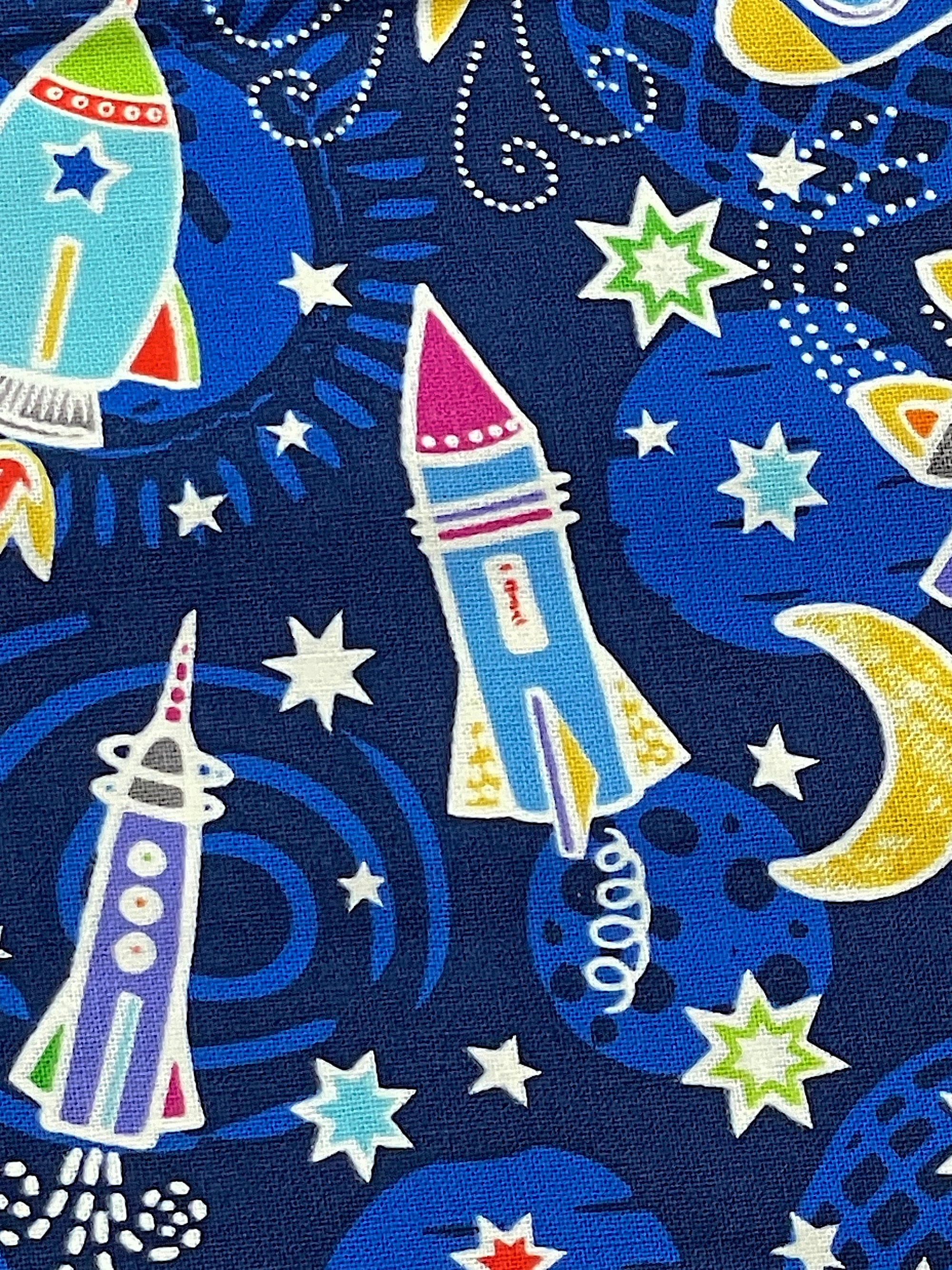 close up of rockets and stars.